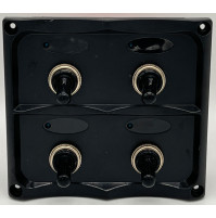 Toggle Switch Panel - with 4 panel -SPST - ON-OFF - PN-TF4J- ASM